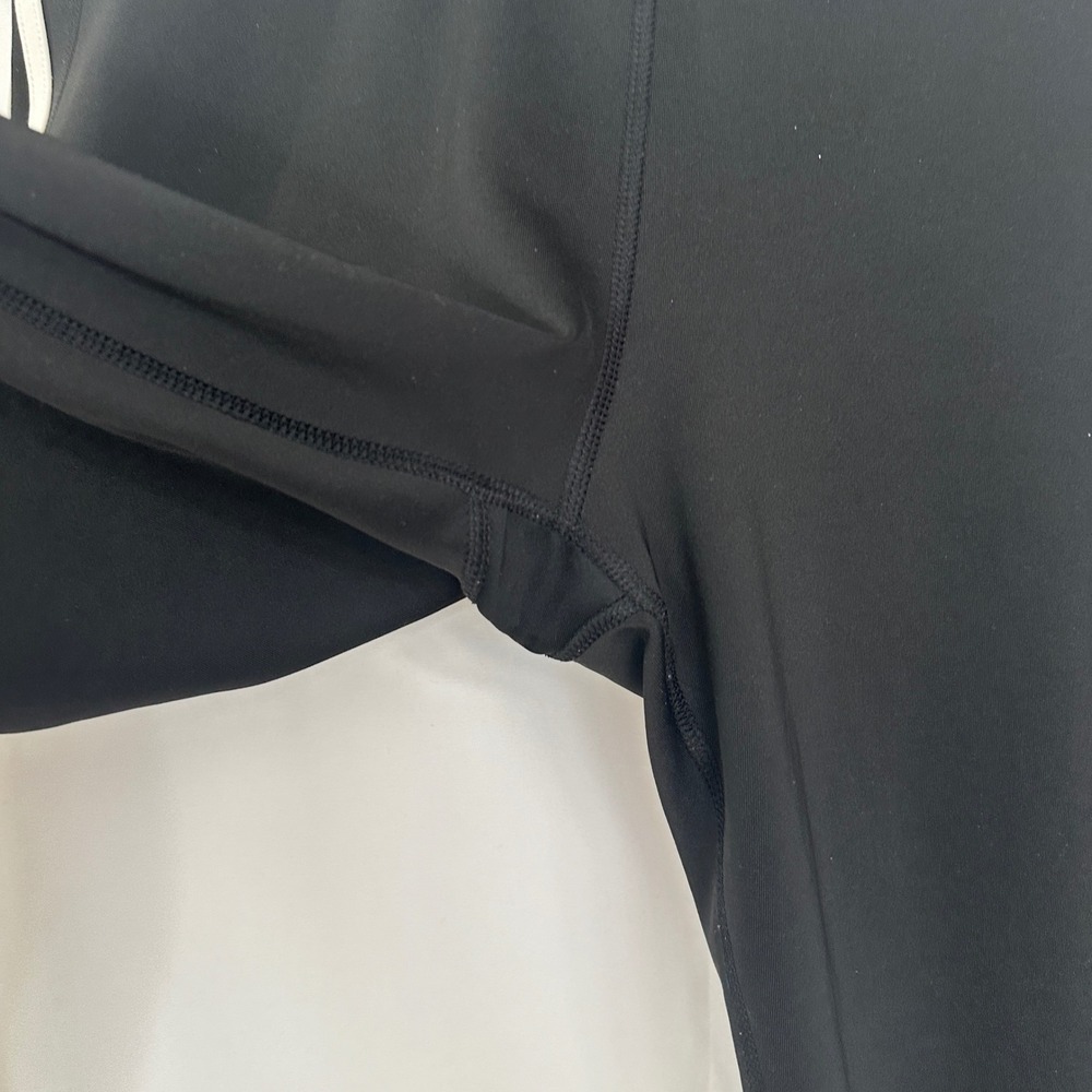 Adidas Training Leggings 3-Stripe Climalite Athletic‎ Black Womens XL - Picture 4 of 12